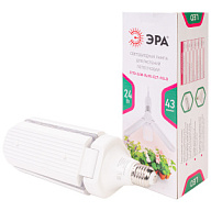 Лампа светодиодная ЭРА, для растений, 24ВТ, Е27 цены в Воронеже