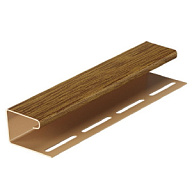 J-профиль Дёке LUX, миндаль, 3000мм цены в Воронеже