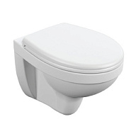 Унитаз подвесной Delfi Cersanit, ободковый, с плавным закрыванием цены в Воронеже