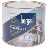 Грунт-эмаль по ржавчине 3в1, Bergauf Enamel ярко-желтая, 1.8кг Грунт-эмаль по ржавчине 3в1, Bergauf Enamel ярко-желтая, 1.8кг цены в Воронеже