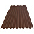 Лист Ондулин Smart коричневый, 0,95х1,95