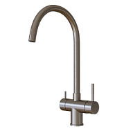 Смеситель для кухни Mixline MLSS-0326, с фильтром для питьевой воды, сатин цены в Воронеже