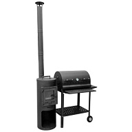 Мангал с учагом Везувий "От Шефа", 1234х745х990, толщина 3мм, комплект мангал + печь учаг цены в Воронеже