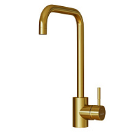 Смеситель  Mixline MLSS-0301G, для кухни, золото цены в Воронеже