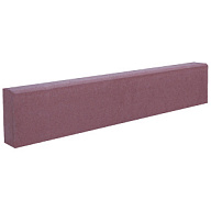 Поребрик прессованный Зенит Черноземье, 1000х200х80мм, красный, полный прокрас,  44шт/уп. цены в Воронеже