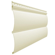 Сайдинг Дёке Premium "Блок-хаус", сливки, 243х3600мм цены в Воронеже