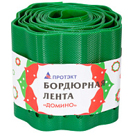 Лента бордюрная Протэк Домино, зеленый, 150мм х 9000мм цены в Воронеже