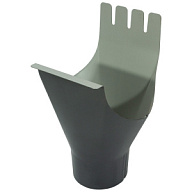 Воронка водосточная выпускная d125/90, RAL 7024 серый графит цены в Воронеже