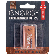 Батарейка алкалиновая Energy Ultra 6LR61 (крона), (1шт/уп) цены в Воронеже
