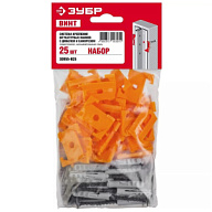 Крепления для маяков с саморезами и дюбелями, 25 шт/упак цены в Воронеже