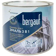 Грунт-эмаль по ржавчине 3в1, Bergauf Enamel зеленая, 1,8кг Грунт-эмаль по ржавчине 3в1, Bergauf Enamel зеленая, 1,8кг цены в Воронеже