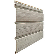 Соффит Т4 с центральной перфорацией Дёке Lux, орех, 305х3000мм цены в Воронеже