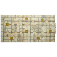 Декоративная панель ПВХ ArtDecArt, 955х480мм, "Мрамор с золотом" цены в Воронеже