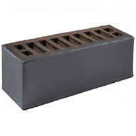 Кирпич лицевой керамический Старооскольский Recke, черный (Art 5-32-00-0-00), гладкий, 0,7НФ, М200-250, (720 шт, упаковка) цены в Воронеже