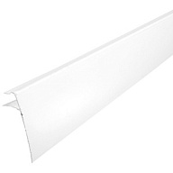 F-профиль ПВХ, закрывающий, внешний, 10 х 60 х 3000мм, белый цены в Воронеже