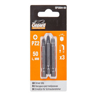 Бита Gepard PZ №2, магнитная, 50мм, 3шт цены в Воронеже