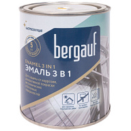 Грунт-эмаль по ржавчине 3в1, ярко-желтая, 0,8кг, Bergauf Enamel (скидка - 60%) цены в Воронеже