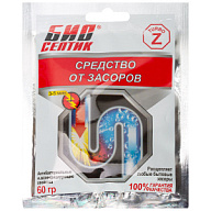 Биосептик-Z, гранулированное средство от засоров, 60г цены в Воронеже