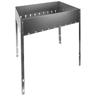 Мангал сборный RoyalGrill, на длинных ножках, 500мм х 300мм х 85мм цены в Воронеже