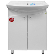 Тумба Srping 55 c умывальником Элеганс 55, белая цены в Воронеже