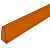 Профиль торцевой UP, 10 х 2100мм, терракотовый