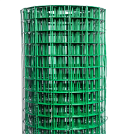 Сетка сварная в ПВХ, 50х50х1.8мм, h=1.8м, зеленая, рулон 15м цены в Воронеже