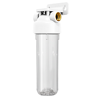 Магистральный фильтр для холодной воды Посейдон-1 Фит Slim Line 10 SL, внутренняя резьба 1/2", прозрачный цены в Воронеже