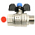 Кран шаровый для воды ProFactor Strong, 3/4" г-ш, бабочка.