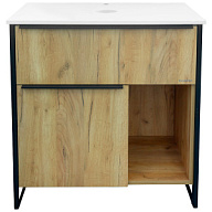 Тумба Irvin 80 под раковину Олимпия 560/Мокко 380/А257А, крафт золотой цены в Воронеже