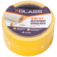 Лента XGLASS, двухсторонняя, на тканевой основе, 50ммх10м цены в Воронеже