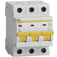 Выключатель автоматический ВА47-29 ИЭК, 3 полюсный, 32A C 4.5кА цены в Воронеже