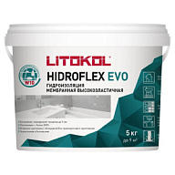 Гидроизоляция Hidroflex Litokol, полимерная, 5кг цены в Воронеже