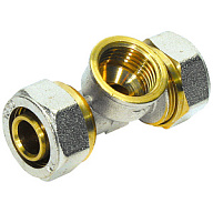 Тройник для металлопластиковой трубы Frap, ДУ16 х ДУ3/4 х ДУ16 ц-г-ц. цены в Воронеже