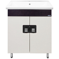 Тумба Braunsy 70 с умывальником Фостер 70/Como 70, белый шагрень цены в Воронеже