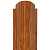 Штакетник металлический, 105 х 1500мм, Print Premium Golden Wood, П-образный