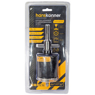 Коронка алмазная Hanskonner, по бетону, D72мм, 5 сегментов цены в Воронеже