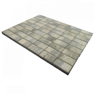 Плитка тротуарная прессованная "Брусчатка" Бланко, ЯрСтрой, колор-микс, 60х100х200мм, 14.4м2/уп. цены в Воронеже