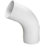 Колено трубы водосточной d-90,  RAL 9003 белый цены в Воронеже