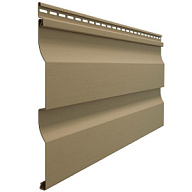 Сайдинг Дёке Premium "Корабельный брус", капучино, 232х3600мм цены в Воронеже