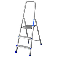 Стремянка Алюмет, алюминиевая, 3 ступени цены в Воронеже