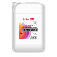Грунтовка Литокс Ultra глубокого проникновения, 10кг цены в Воронеже