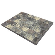 Плитка тротуарная прессованная "Европа", Зенит Черноземье, 3 формы, Европейский колор-микс, 40мм, 20.04м2/уп. цены в Воронеже