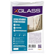 Укрывная полиэтиленовая пленка X-Glass, 5мкм, 4м х 5м цены в Воронеже