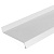 Отлив оконный, 120 х 2000мм, RAL 9003 белый
