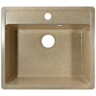 Мойка искусственный камень Ulgran, квадратная, 500х560х200мм, песочный цены в Воронеже