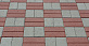 Плитка тротуарная прессованная "Брусчатка", красный, 40х100х200мм, (19.44м2/972шт, упаковка). фото №3