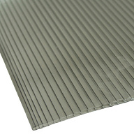 Поликарбонат SafPlast, 4 х 2100 х 12000мм, бронзовый, (кратно 3м) цены в Воронеже