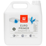 Грунтовка Tikkurila Euro Primer, концентрат 1:3, 3л цены в Воронеже