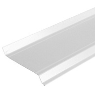 Отлив оконный, 120 х 1500мм, RAL 9003 белый цены в Воронеже