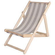 Шезлонг гибкий на ткани, 600мм х 750мм х 1600мм, липа цены в Воронеже